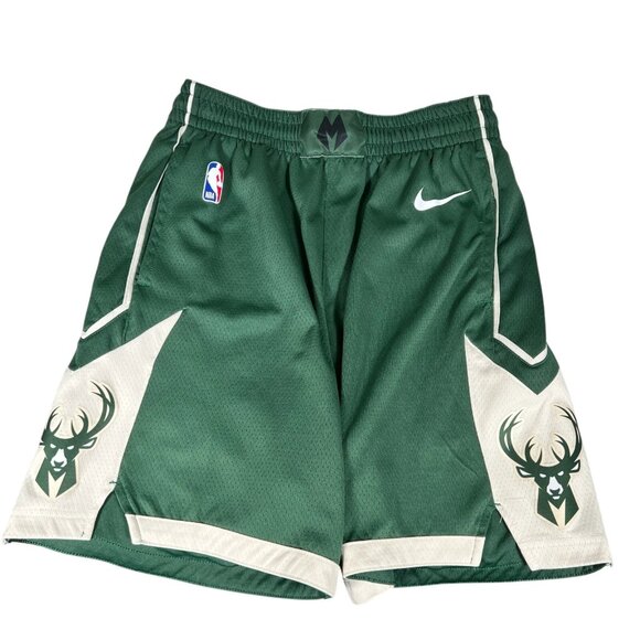 Nike Other - Nike NBA Green Mens Milwaukee Bucks Authentic Shorts Size M 34
